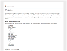 Tablet Screenshot of internethoney.com